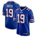 Buffalo Bills Greg Dortch Royal Team Game Jersey product image 1, provided for visual reference and product detail review