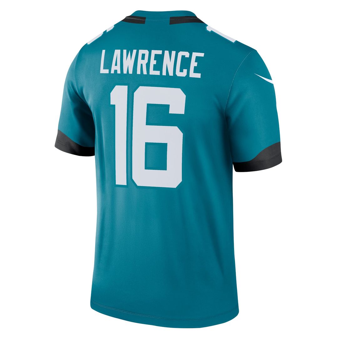 Jacksonville Jaguars Trevor Lawrence Teal Legend Player Performance Top product image 3, provided for visual reference and
