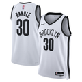 Brooklyn Nets Association Edition Swingman Basketball Jersey - White - Julius Randle - Unisex product image 1, provided for