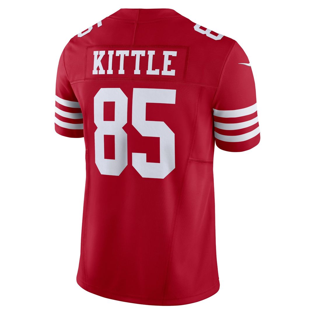 San Francisco 49ers George Kittle Scarlet Vapor F.U.S.E. Limited Jersey product image 3, provided for visual reference and