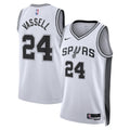 San Antonio Spurs Association Edition Swingman Basketball Jersey - White - Devin Vassell - Unisex product image 1, provided