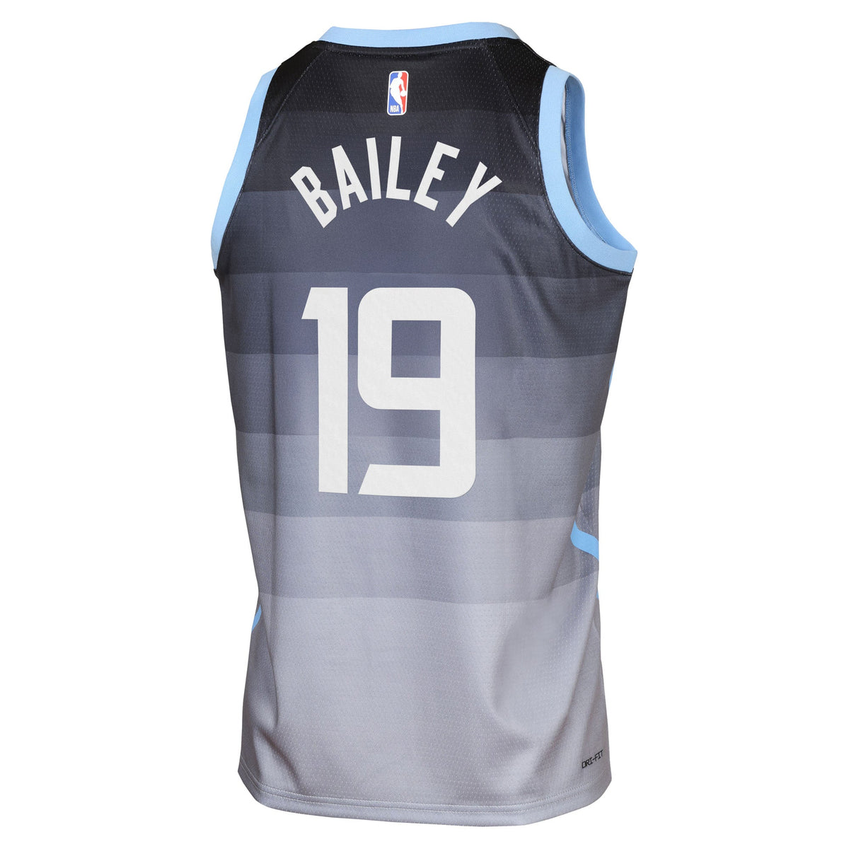 Ace Bailey Utah Jazz 2025/26 City Edition Swingman Jersey - Gray - Youth product image 4, provided for visual reference and