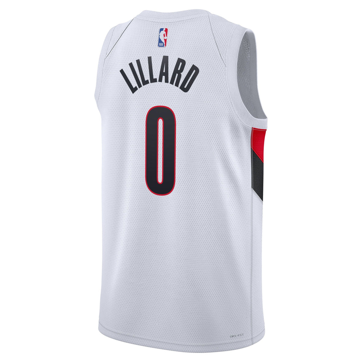 Damian Lillard Portland Trail Blazers Association Edition Replica Swingman Jersey - White - Unisex product image 4, provided