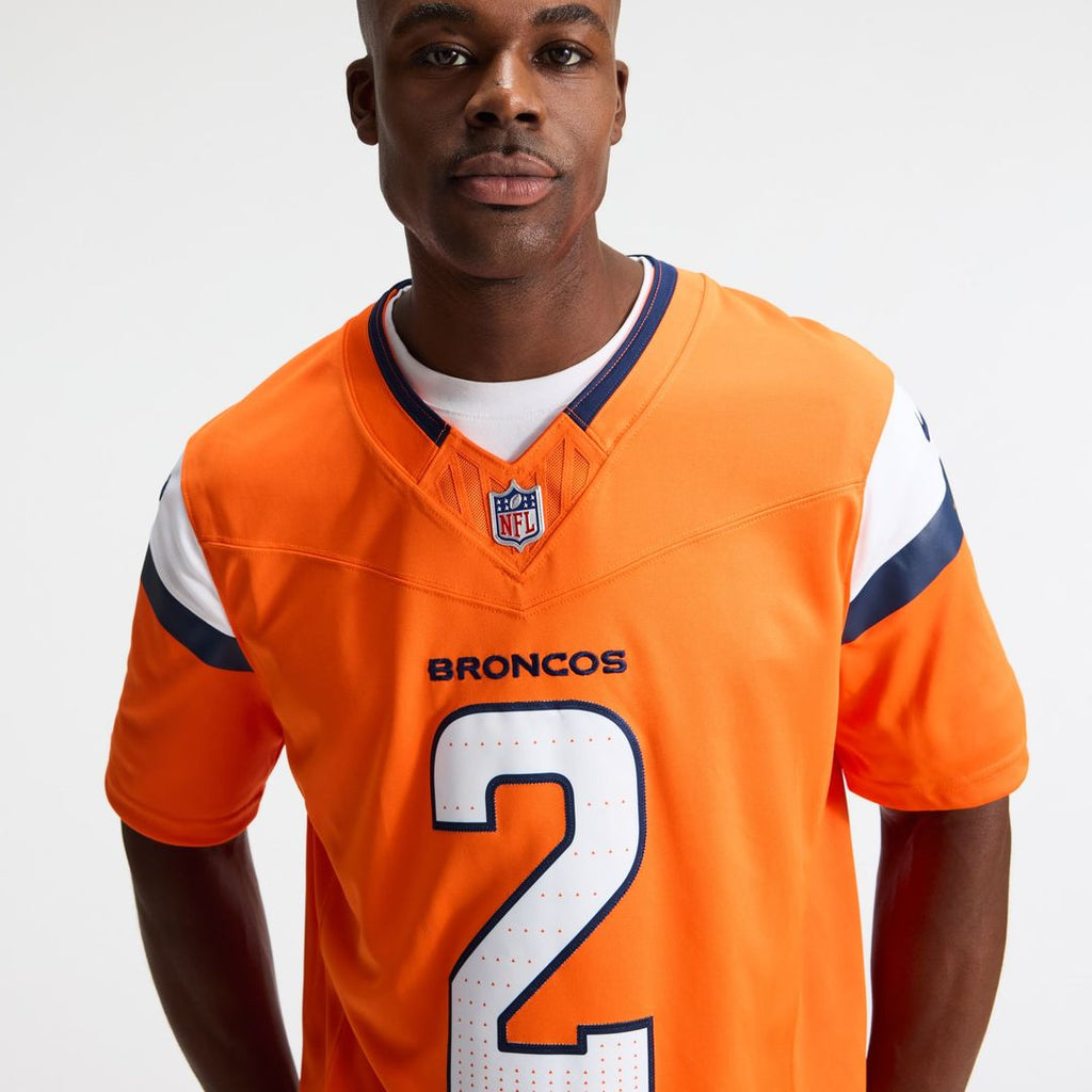 Denver Broncos Pat Surtain II White Vapor F.U.S.E. Stitched Limited Jersey product image 15, provided for visual reference