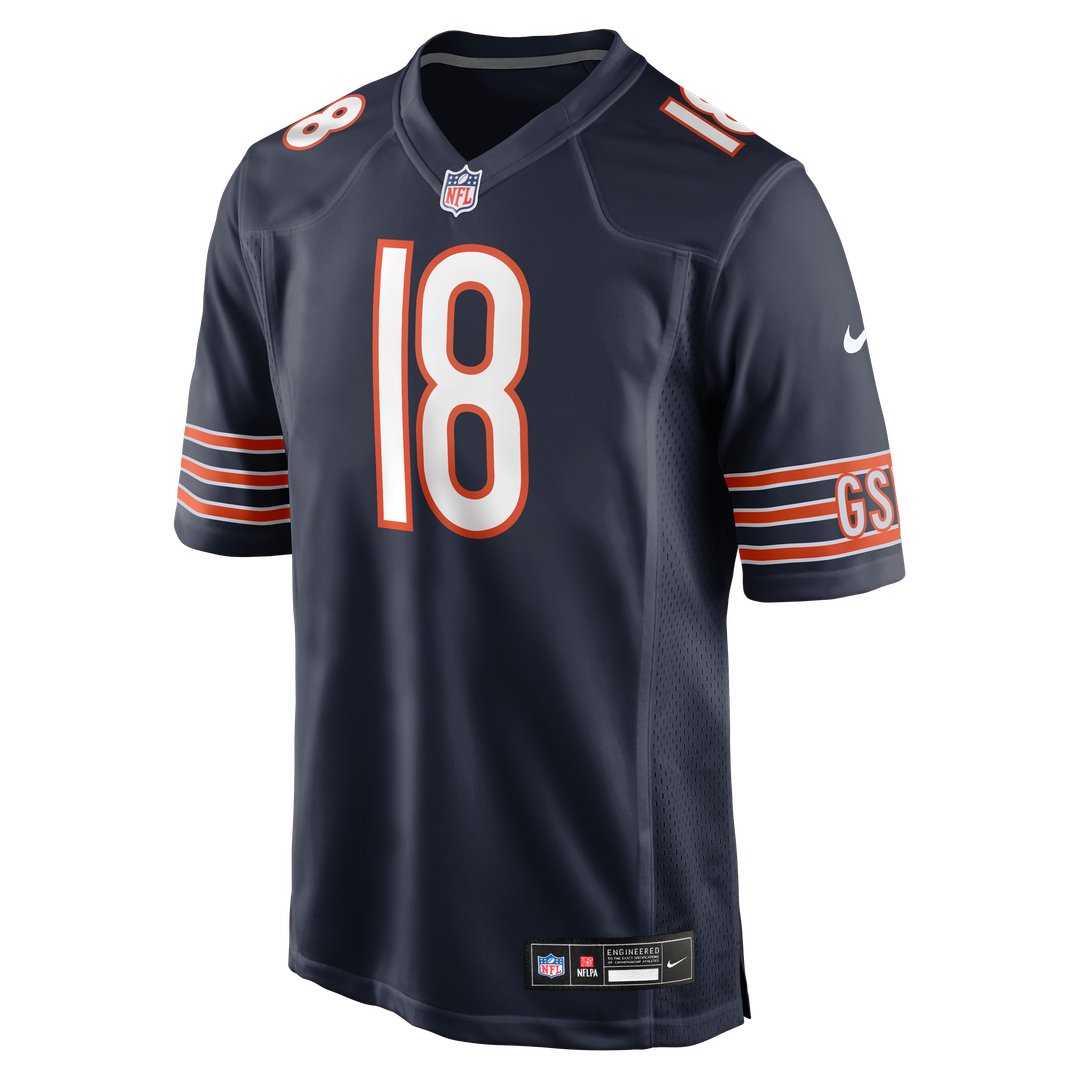 Chicago Bears Caleb Williams White First Round Pick Player Game Jersey product image 18, provided for visual reference and