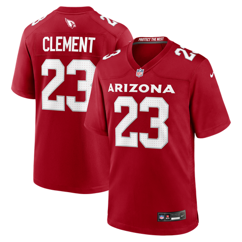 Arizona Cardinals Corey Clement Cardinal Team Game Jersey product image 1, provided for visual reference and product detail