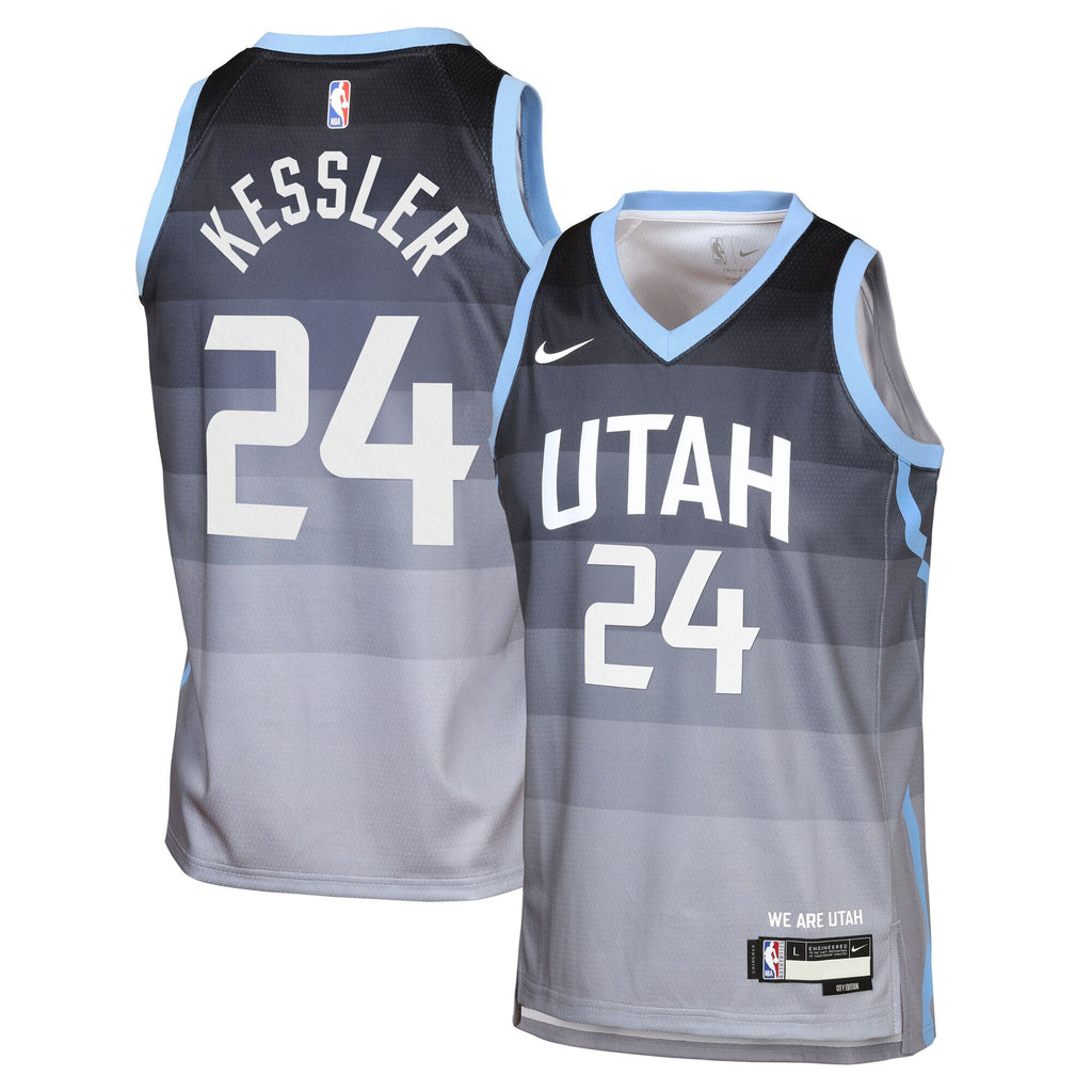 Utah Jazz Nike 2025/26 City Edition Swingman Jersey - Gray product image 1