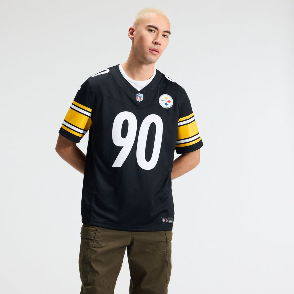 Pittsburgh Steelers T.J. Watt Gold Alternate Vapor F.U.S.E. Stitched Limited Jersey product image 8, provided for visual