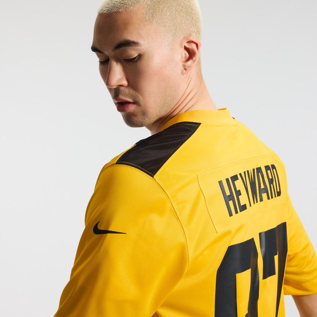 Pittsburgh Steelers Cameron Heyward Black Game Jersey product image 26, provided for visual reference and product detail