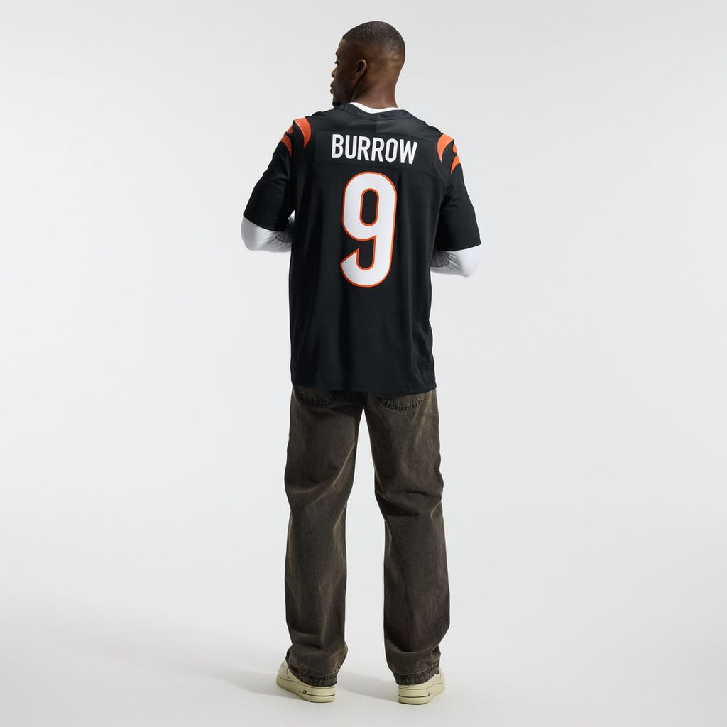 Cincinnati Bengals Joe Burrow Black Team Vapor F.U.S.E. Stitched Limited Jersey product image 5, provided for visual