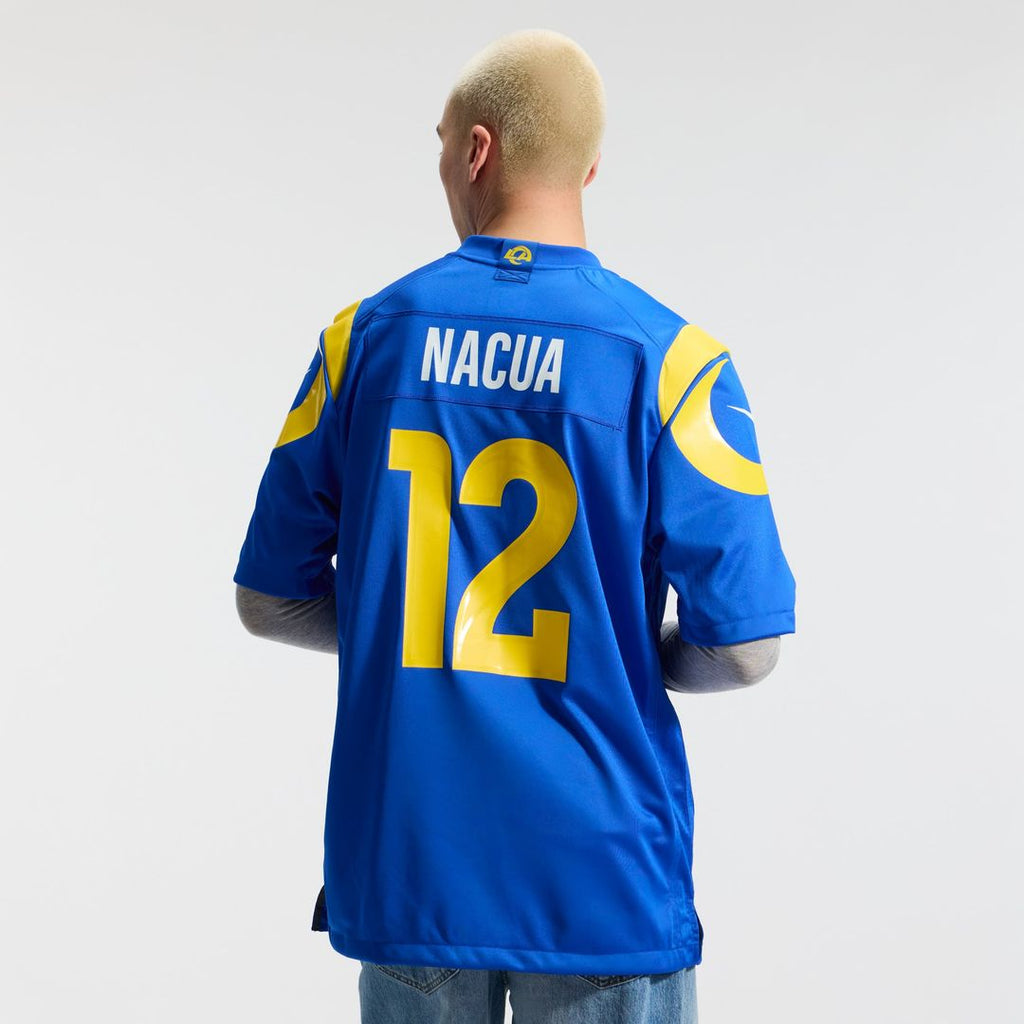 Los Angeles Rams Puka Nacua Royal Team Game Player Jersey product image 16, provided for visual reference and product detail