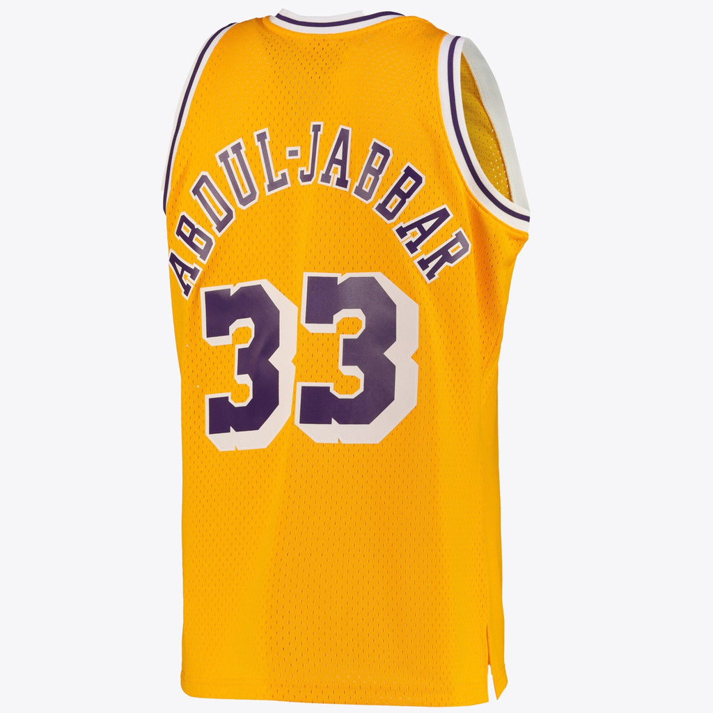 Los Angeles Lakers Kareem Abdul-Jabbar Road Swingman Jersey product image 3