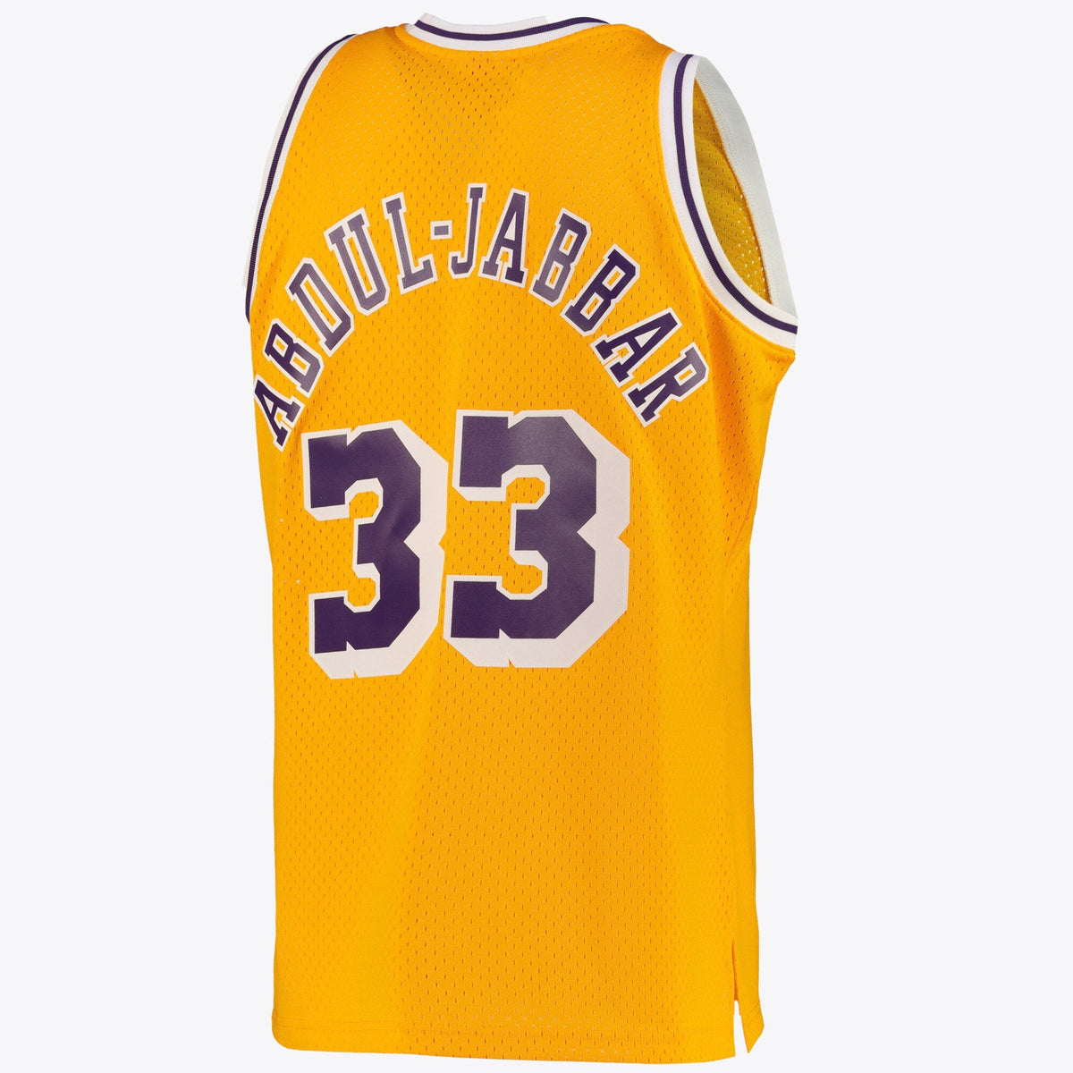 Los Angeles Lakers Kareem Abdul-Jabbar Road Swingman Jersey product image 3