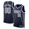 Dallas Mavericks Statement Swingman Basketball Jersey - Custom - Unisex product image 1, provided for visual reference and