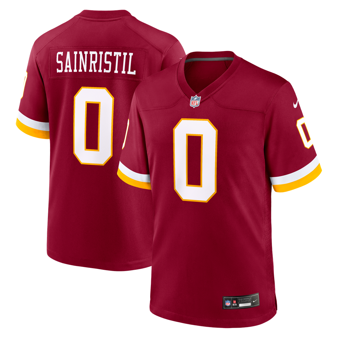 Washington Commanders Mike Sainristil White Game Super Bowl Era Jersey product image 22, provided for visual reference and