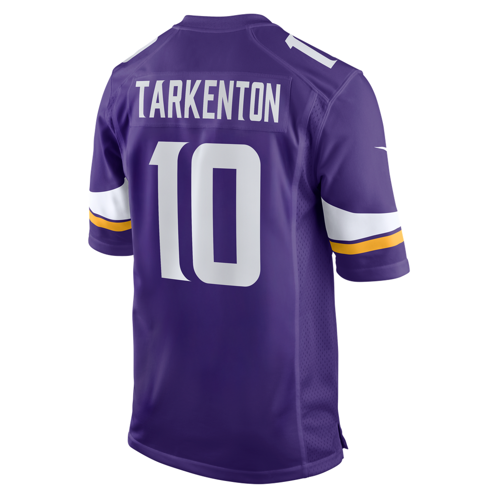 Minnesota Vikings Fran Tarkenton Purple Game Retired Player Jersey product image 3, provided for visual reference and