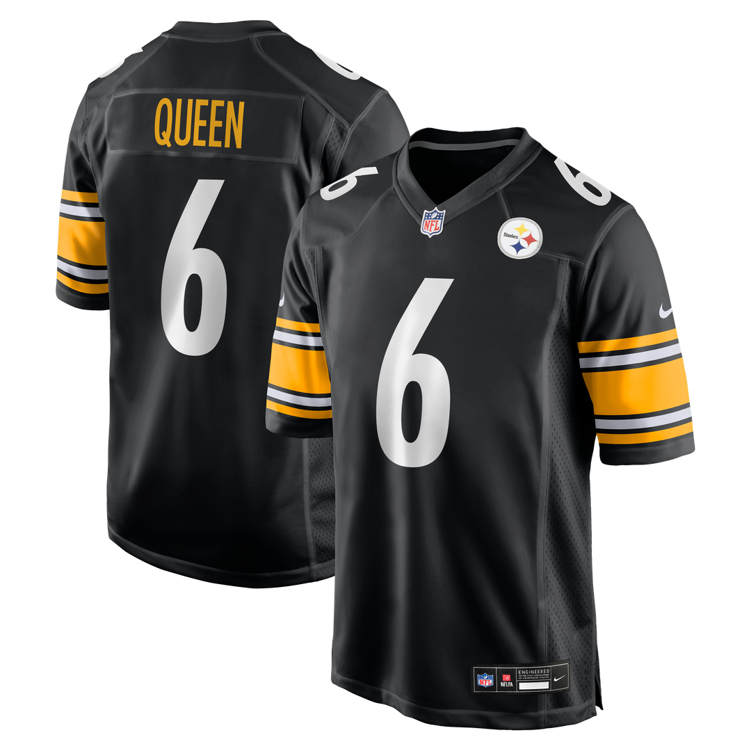 Pittsburgh Steelers Patrick Queen Gold Alternate 1933 Throwback Game Jersey product image 7, provided for visual reference