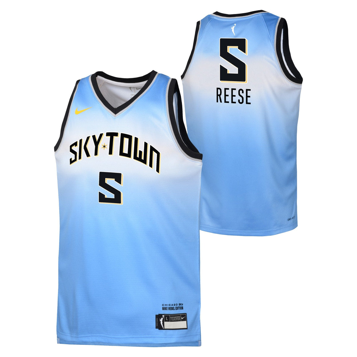Angel Reese Chicago Sky Jersey - Youth product image 1, provided for visual reference and product detail review