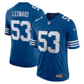 Indianapolis Colts Darius Leonard Royal Alternate Vapor Limited Jersey product image 1, provided for visual reference and