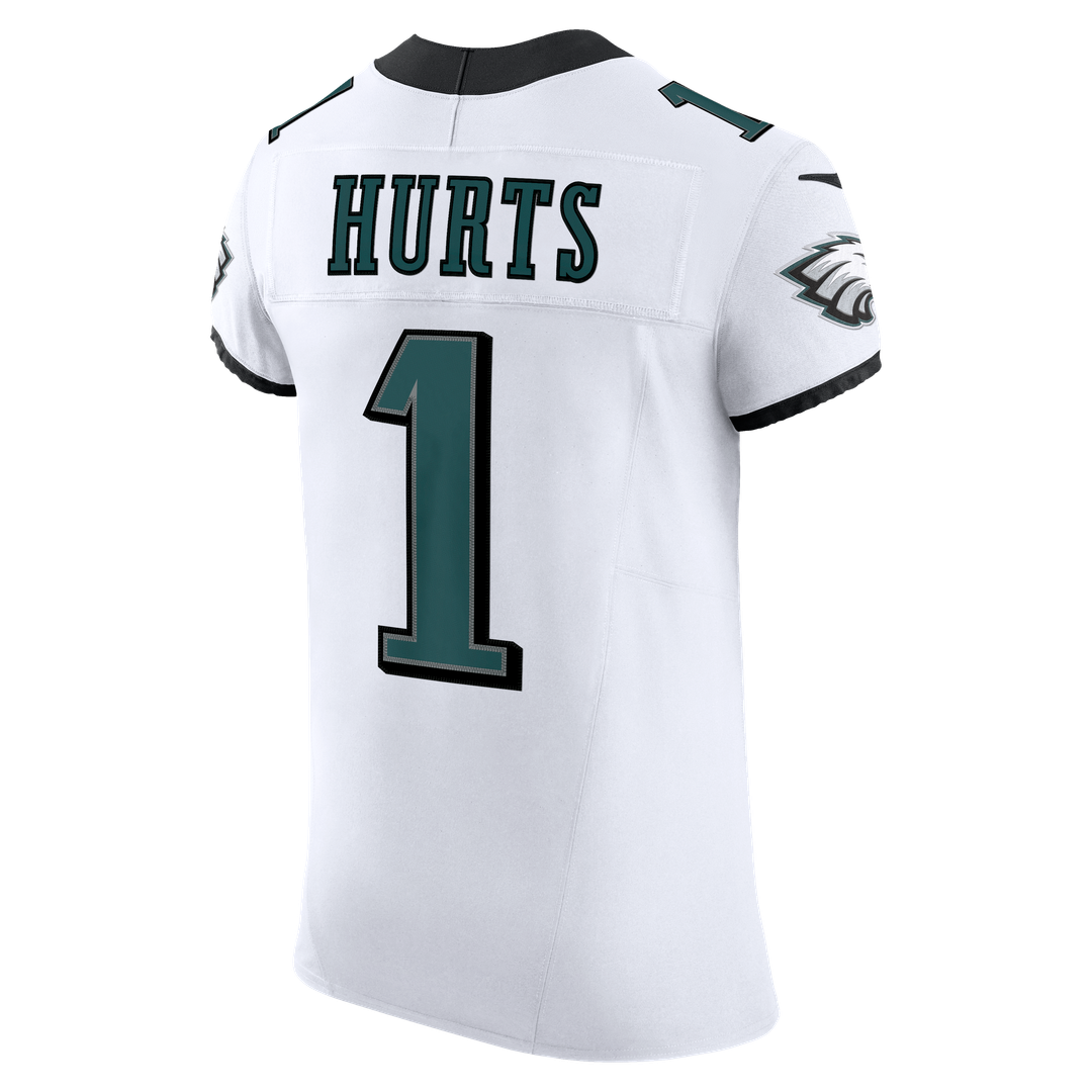 Philadelphia Eagles Jalen Hurts White Vapor F.U.S.E. Elite Jersey product image 3, provided for visual reference and product