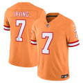 Tampa Bay Buccaneers Bucky Irving Creamsicle Alternate Vapor F.U.S.E. Stitched Limited Jersey product image 1, provided for