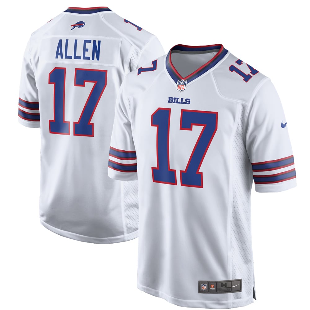 Buffalo Bills Josh Allen Red Alternate Game Player Jersey product image 27, provided for visual reference and product detail