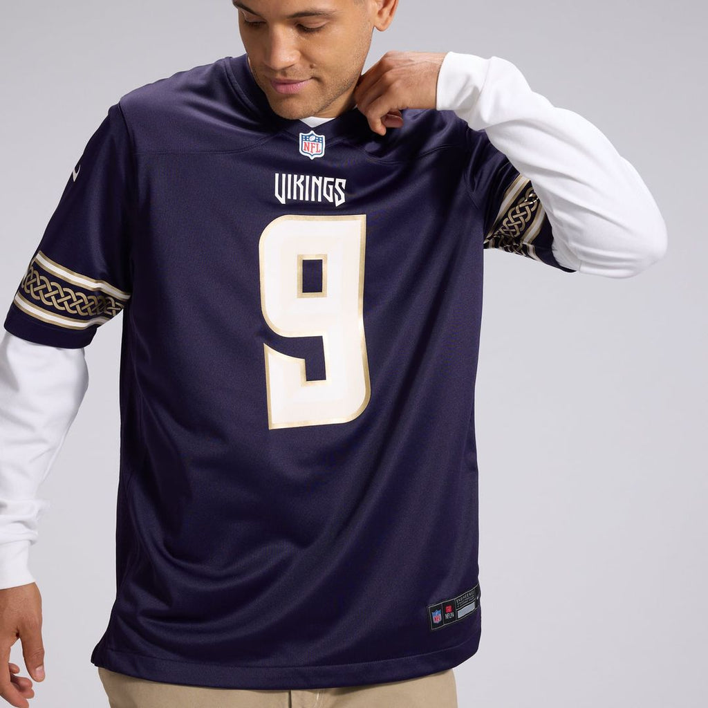 Minnesota Vikings J.J McCarthy Purple 2026 Rivalries Collection Game Jersey product image 9, provided for visual reference