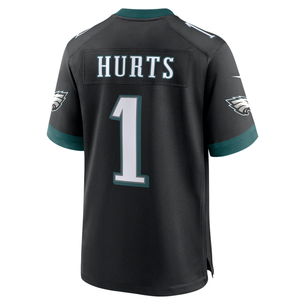 Philadelphia Eagles Jalen Hurts Midnight Green Team Game Jersey product image 33, provided for visual reference and product