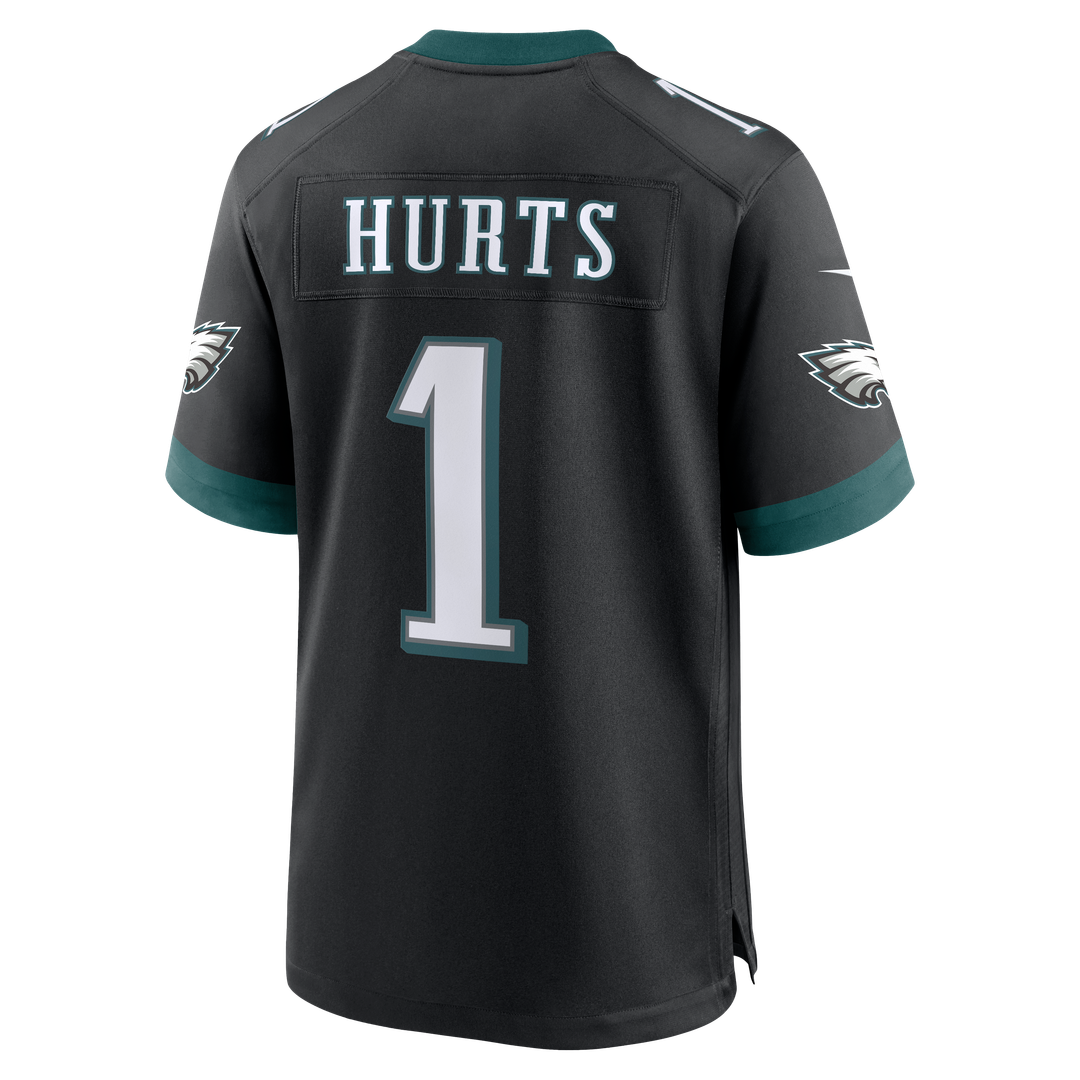 Philadelphia Eagles Jalen Hurts Midnight Green Team Game Jersey product image 33, provided for visual reference and product