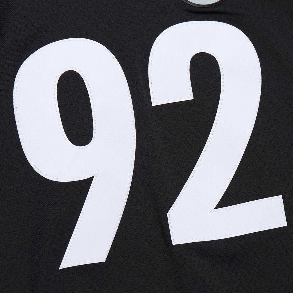 Pittsburgh Steelers James Harrison Black Legacy Replica Jersey product image 7, provided for visual reference and product