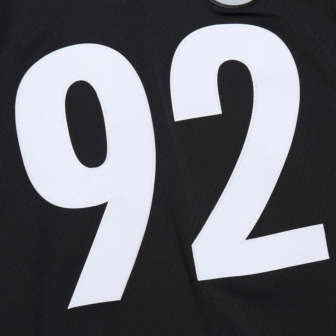 Pittsburgh Steelers James Harrison Black Legacy Replica Jersey product image 7, provided for visual reference and product