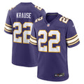 Minnesota Vikings Paul Krause Purple Retired Player Alternate Game Jersey product image 1, provided for visual reference and