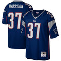 New England Patriots Rodney Harrison Navy Legacy Replica Jersey product image 1, provided for visual reference and product