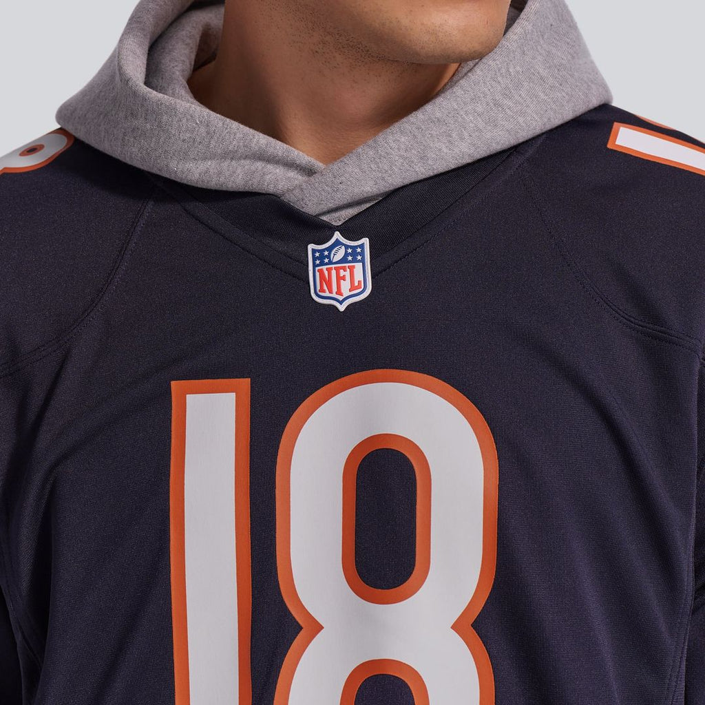 Chicago Bears Caleb Williams White First Round Pick Player Game Jersey product image 20, provided for visual reference and