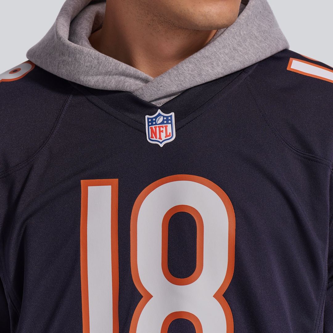 Chicago Bears Caleb Williams White First Round Pick Player Game Jersey product image 20, provided for visual reference and
