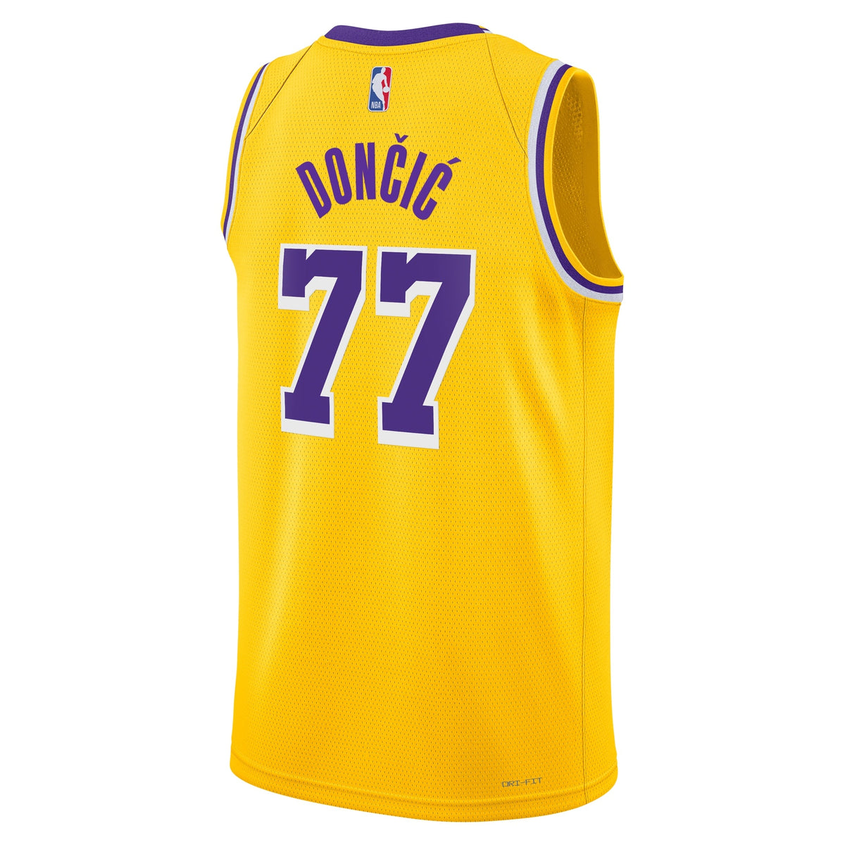Los Angeles Lakers Nike Icon Edition Swingman Jersey - Gold product image 4
