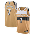 Carlton Carrington Washington Wizards 2025/26 City Edition Swingman Jersey - Tan - Unisex product image 1, provided for