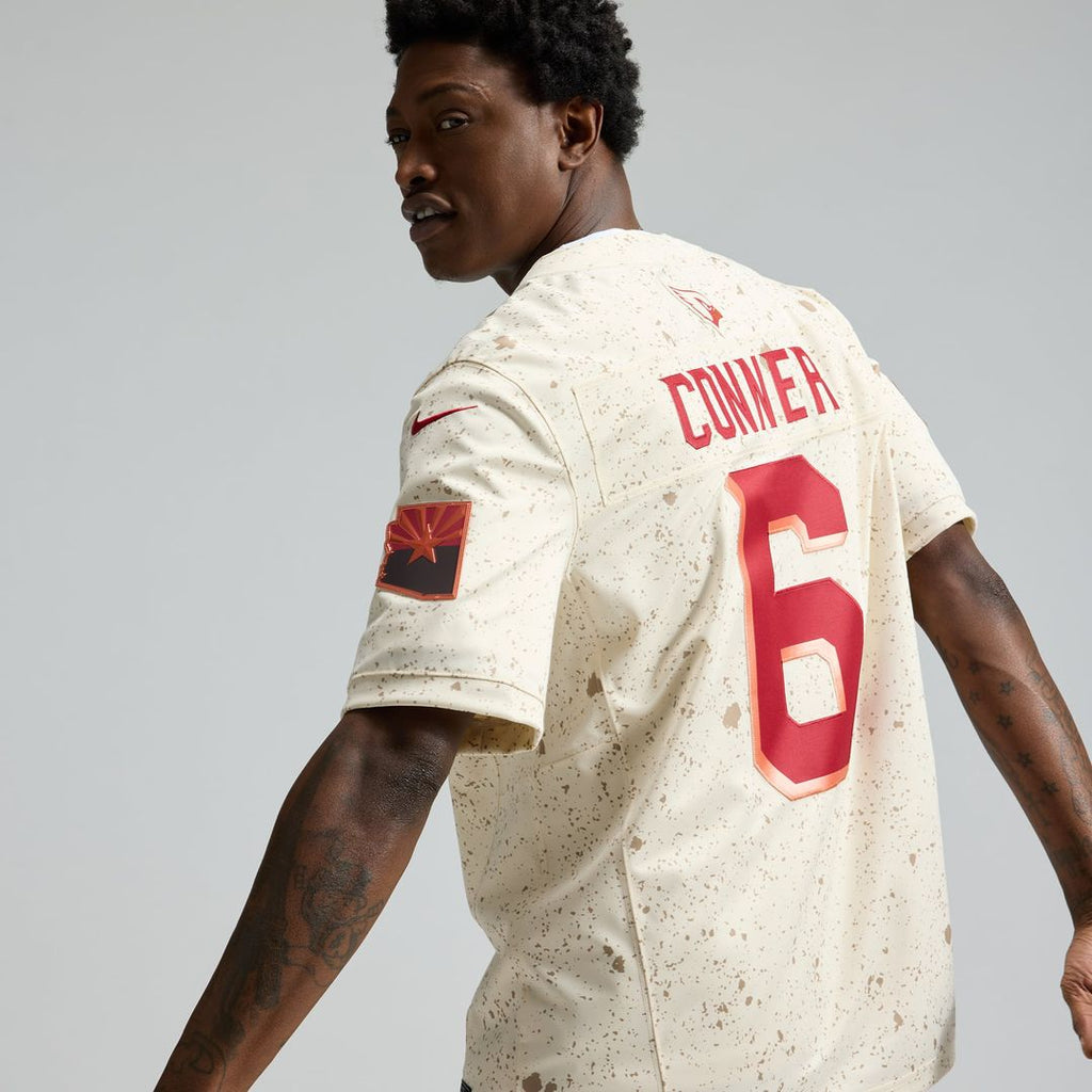 Arizona Cardinals James Conner Natural Rivalries Collection Stitched Limited Jersey product image 8, provided for visual