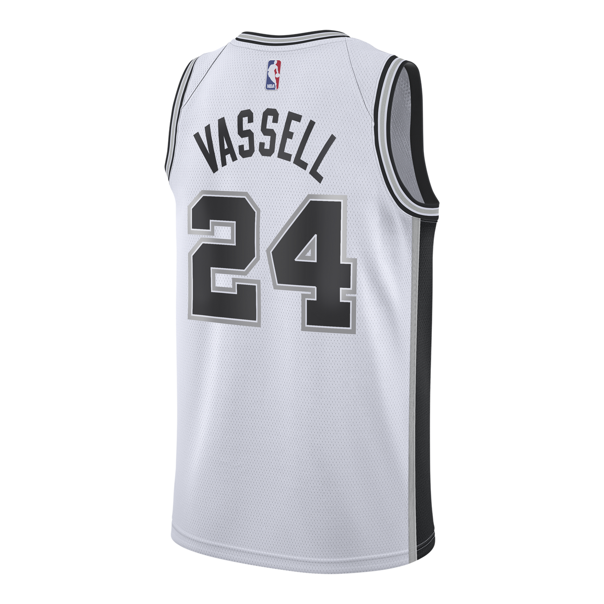 Devin Vassell San Antonio Spurs Association Edition Swingman Jersey - White - Youth product image 4, provided for visual