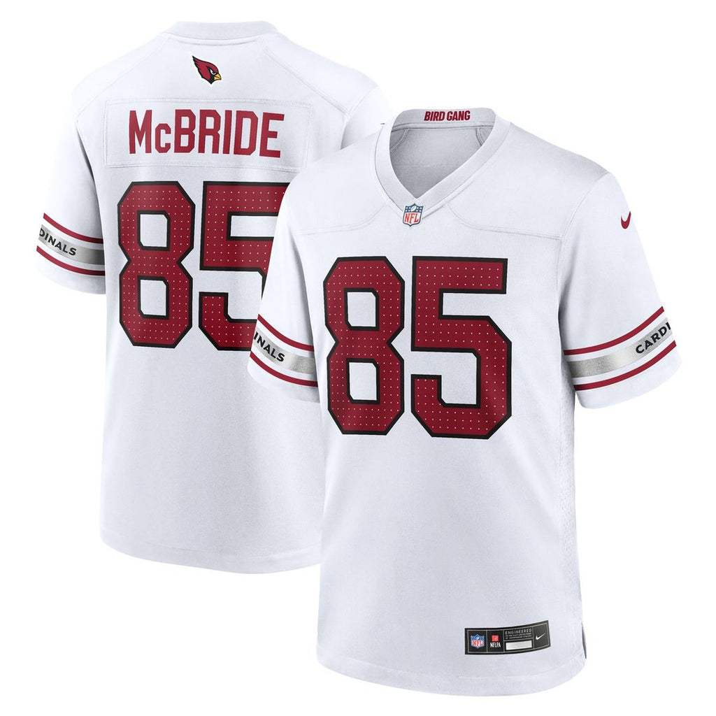 Arizona Cardinals Trey McBride White Game Jersey product image 1, provided for visual reference and product detail review