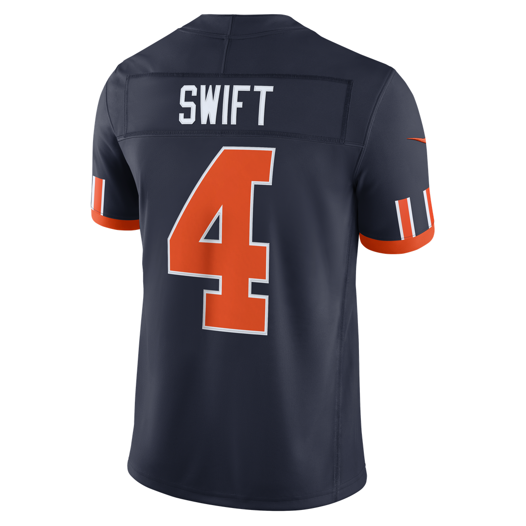 Chicago Bears D'Andre Swift Navy 2026 Rivalries Collection Game Jersey product image 5, provided for visual reference and