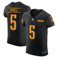 Washington Commanders Jayden Daniels Black Alternate Vapor F.U.S.E. Elite Jersey product image 1, provided for visual