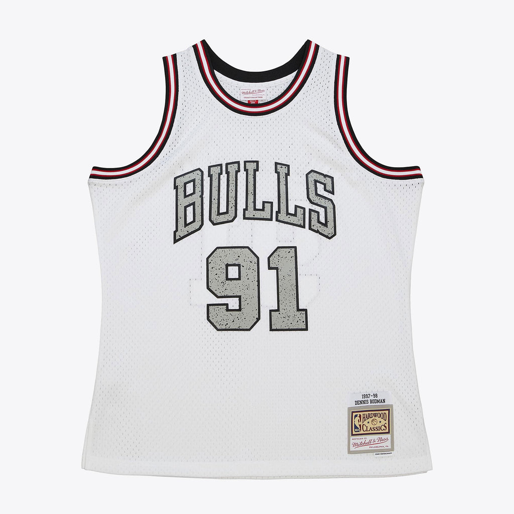 Chicago Bulls Mitchell & Ness Dennis Rodman 1997 Cracked product image 3
