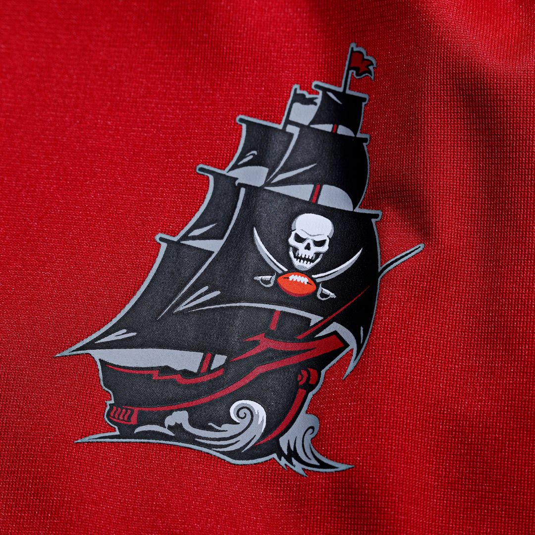 Tampa Bay Buccaneers Derrick Brooks Red Retired Player Game Jersey product image 8, provided for visual reference and