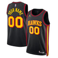 Atlanta Hawks Statement Swingman Basketball Jersey - Custom - Unisex product image 1, provided for visual reference and