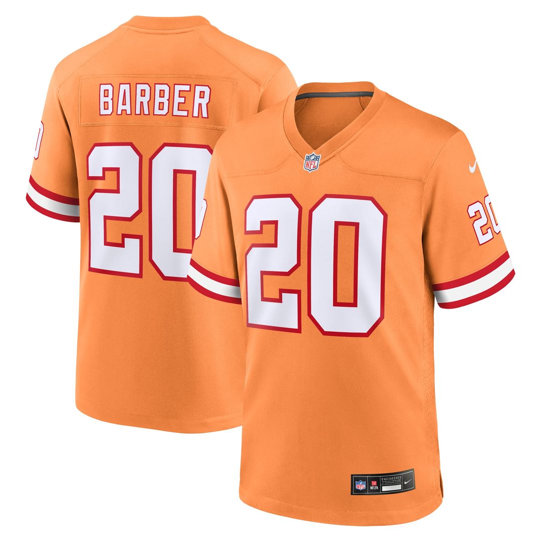 Tampa Bay Buccaneers Ronde Barber Red Game Retired Player Jersey product image 17, provided for visual reference and product