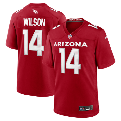 Arizona Cardinals Michael Wilson Cardinal Team Game Jersey product image 1, provided for visual reference and product detail