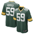 Green Bay Packers Ty'Ron Hopper Green Game Jersey product image 1, provided for visual reference and product detail review