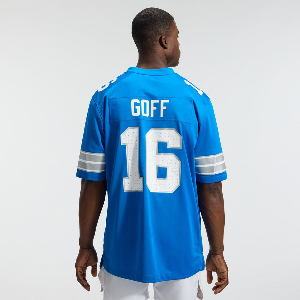 Detroit Lions Jared Goff Black 2nd Alternate Game Jersey product image 15, provided for visual reference and product detail