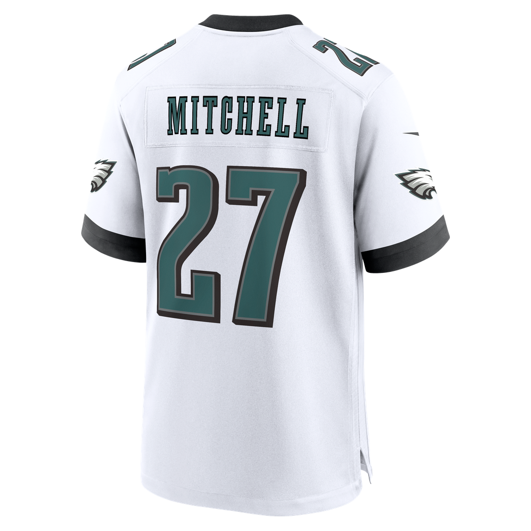 Philadelphia Eagles Quinyon Mitchell Black Alternate Game Jersey product image 9, provided for visual reference and product